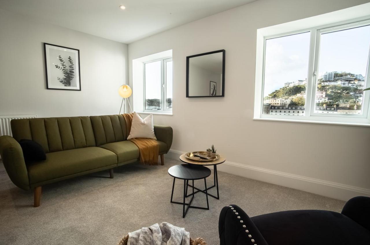 Boutique Apartments Torquay Overlooking Harbour - Near Babbacombe & Beach Bagian luar foto