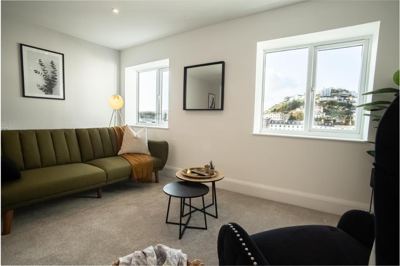 Boutique Apartments Torquay Overlooking Harbour - Near Babbacombe & Beach Bagian luar foto